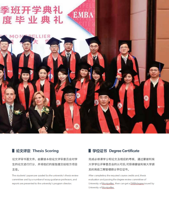法國蒙比利埃大學(xué)EMBA