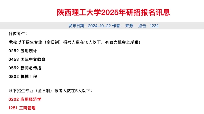 今年報(bào)名人數(shù)繼續(xù)減少？多家院校2025考研報(bào)名數(shù)據(jù)公布